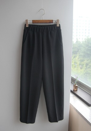 봄)코코스판9부-pants(블랙)