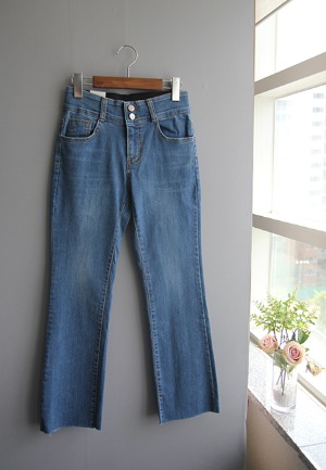 2버튼쿨부츠컷-jeans