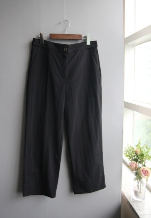 비죠허리밴드-pants(블랙)
