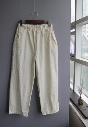 봄)아방일자-pants(크림)
