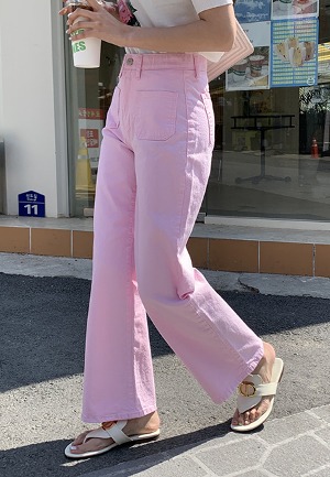 썸머앞포켓-pants(핑크)