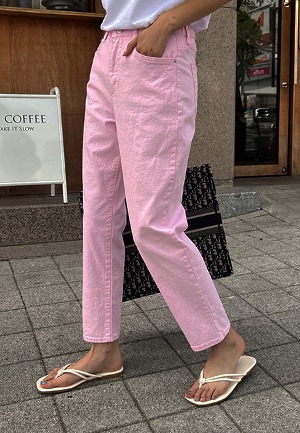 보이코튼-pants(핑크)