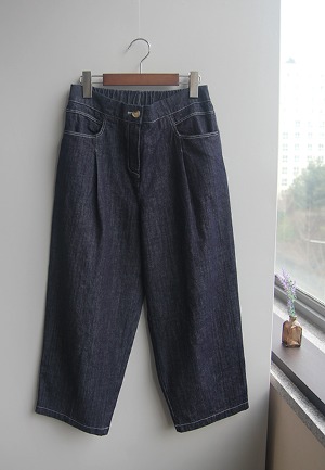 스티치배기-jeans
