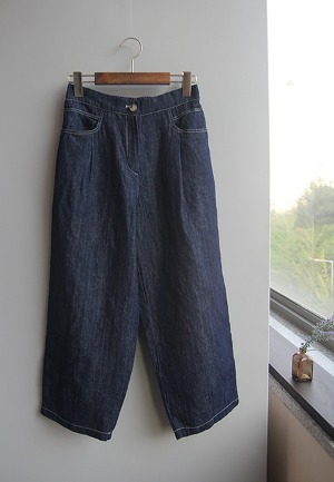 여름)린넨스티치배기-jeans